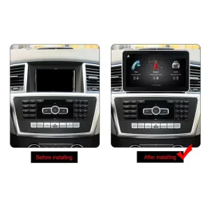 Android glavno radio-uređaj za Mercedes ML/GL 2012.–2015. (W166), 9″ stereo
