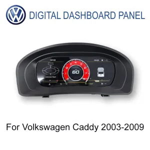 Volkswagen Caddy 2003–2009, 9-inčni digitalni instrument pločni glavni prikaz