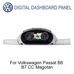Volkswagen Passat B6 B7 CC Magotan IPS LCD digitalna instrumentna ploča, prednji pogled