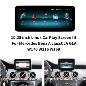 Mercedes-Benz NGT4.5 Android glavna jedinica W169 W204 W246 2012–2014