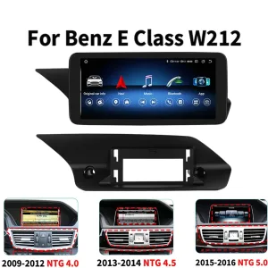 Mercedes W212 Android autoradio 2015–2016 | CarPlay DSP