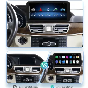 Mercedes W212 Android autoradio 2015–2016 | CarPlay DSP