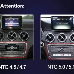 Android glavna jedinica za Mercedes W176 A-klasu 2012.–2018. | CarPlay DSP