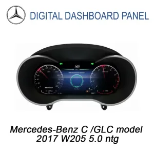 Mercedes C GLC digitalna instrumentna ploča 2017 W205 NTG 5.0 | 12,3″ CarPlay