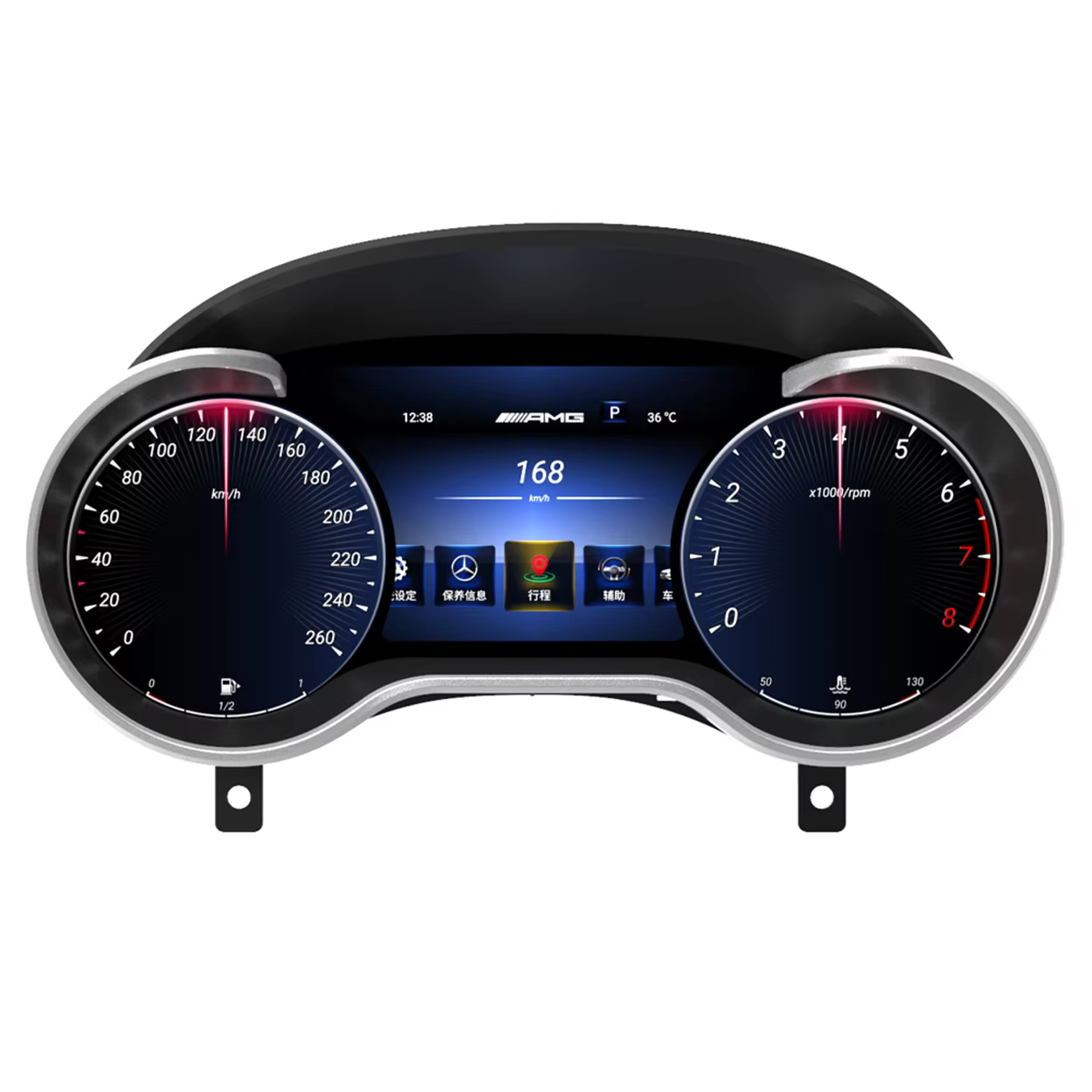 Mercedes GLE digitalna instrumentna ploča 2015–2019 | 12,3″ CarPlay Mercedes GLE digitalna instrumentna ploča 2015–2019 | 12,3″ CarPlay