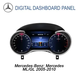 Digitalna instrumentna ploča za Mercedes ML/GL 2012–2015 | 12,3″ CarPlay, Android Auto