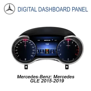 Mercedes GLE digitalna instrumentna ploča 2015–2019 | 12,3″ CarPlay