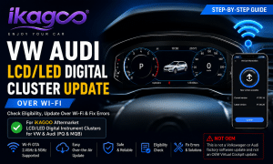 Ažuriranje VW Audi LCD/LED digitalne instrumentne ploče