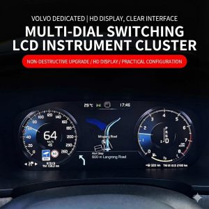 Volvo digitalna LCD instrumentna ploča 12,3" za XC60, XC90, S90, S60