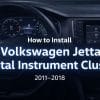 Kako instalirati digitalnu instrument ploču za Volkswagen Jettu