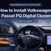 Kako instalirati Volkswagen Passat PQ digitalnu instrument ploču