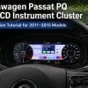 Ugradnja digitalne instrumentne ploče Passata