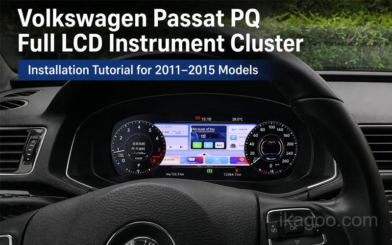 Ugradnja digitalne instrumentne ploče Passata