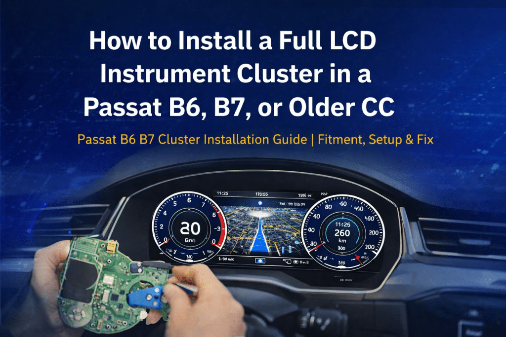 Vodič za ugradnju instrument table Passat B6 B7 | Ugradnja, podešavanje i popravak