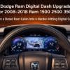 Nadogradnja digitalne instrumentne ploče Dodge Ram
