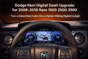 Nadogradnja digitalne instrumentne ploče Dodge Ram