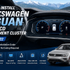 Kako instalirati kompletnu LCD instrumentnu ploču za Volkswagen Tiguan 2017–2022