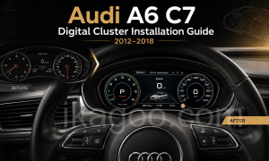 Kako instalirati digitalnu instrumentnu ploču za Audi A6 C7 (2012-2018)