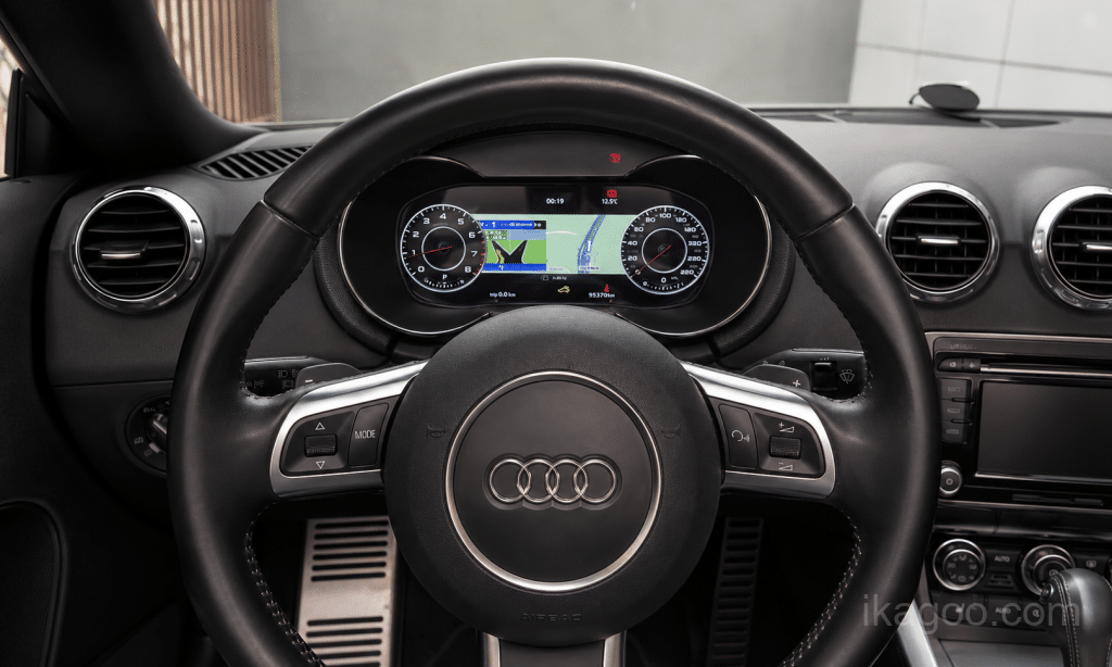 Konačni rezultat ugradnje digitalne instrumentne ploče Audi TT 8J