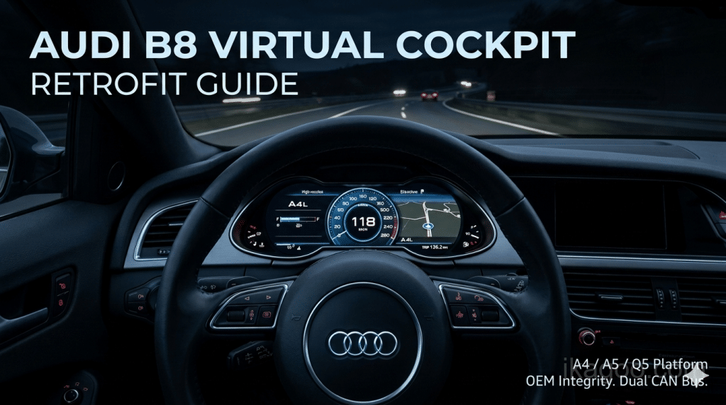 Ugradnja Virtual Cockpit za Audi Q5 8R