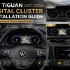Vodič za instalaciju digitalnog klastera za Volkswagen Tiguan MQB (2017-2022)